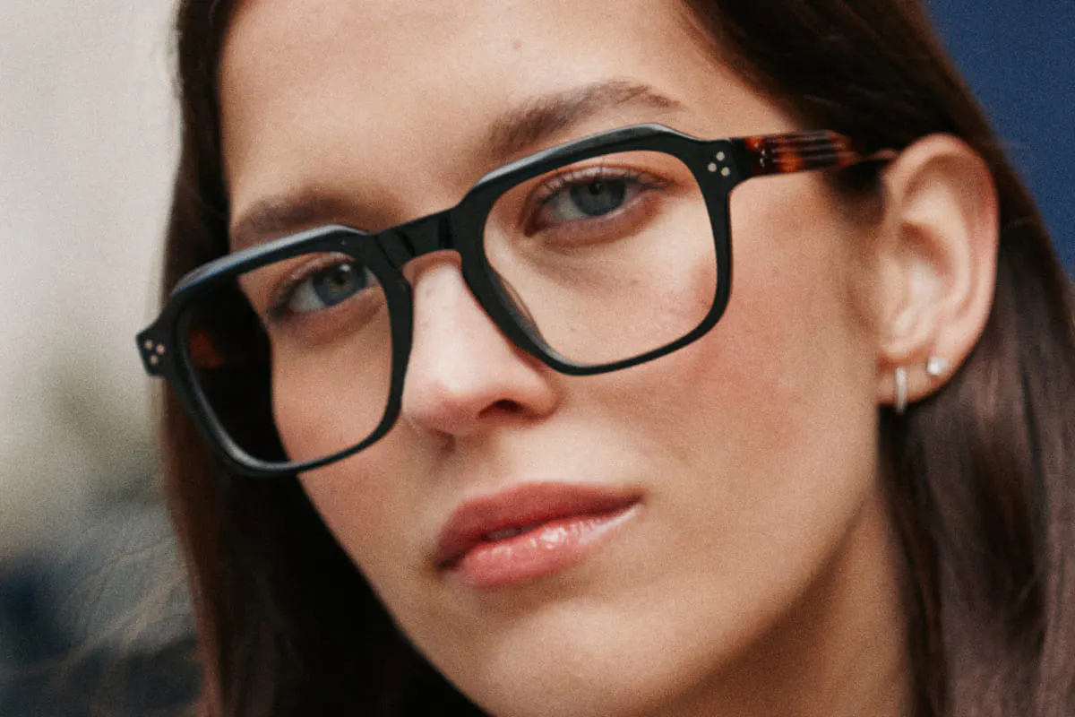 DANIEL – Lunette Carré NOIR ECAILLE FONCEE pour Homme