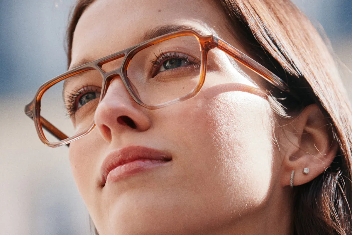 LOGAN – Lunette Aviator BRUN DEGRADE pour Homme