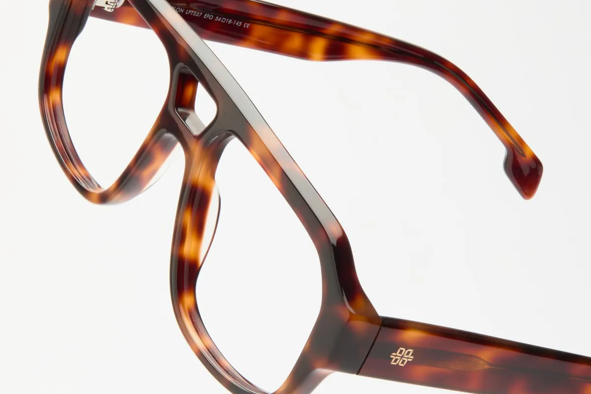MARLON – Lunette Aviateur ECAILLE FONCEE pour Homme