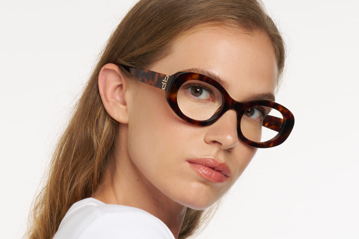 BREE – Lunette Ronde ECAILLE FONCEE pour Femme