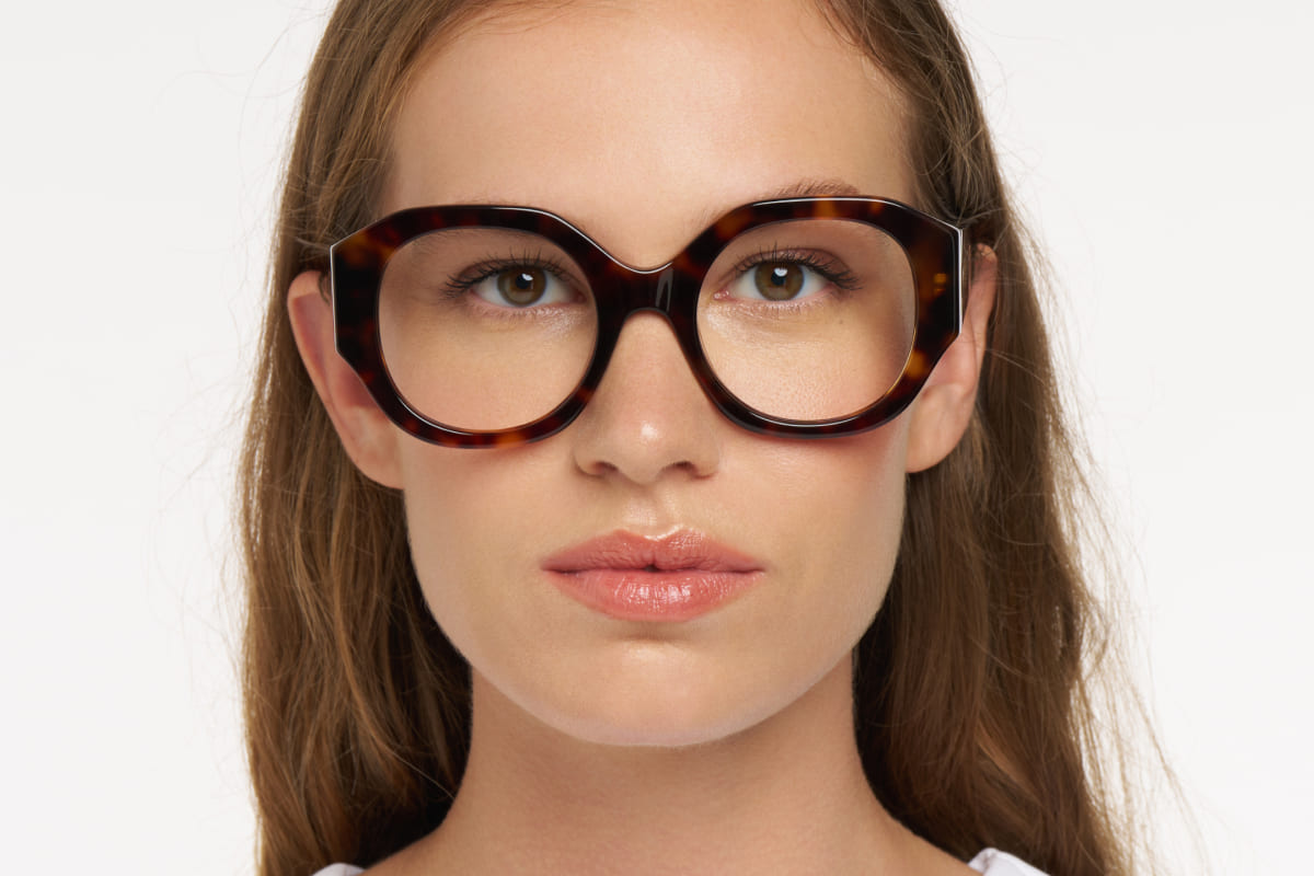 SONIA – Lunette Ronde ECAILLE FONCEE pour Femme