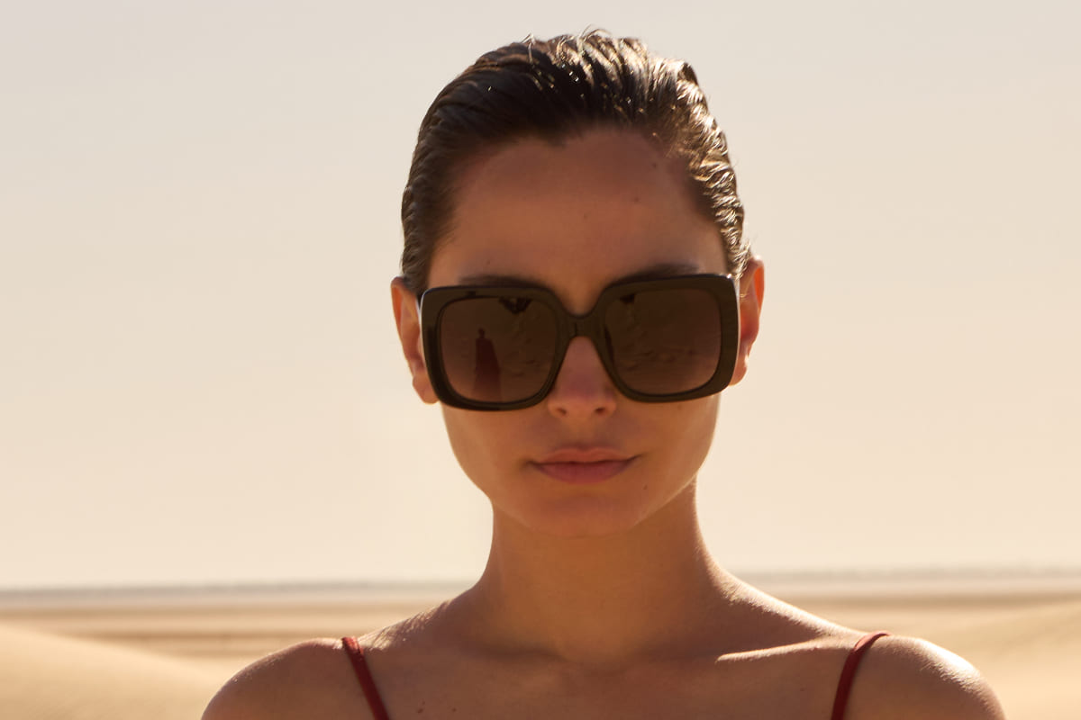 ELEONORA NOIR – Lunette Carré NOIR pour Femme