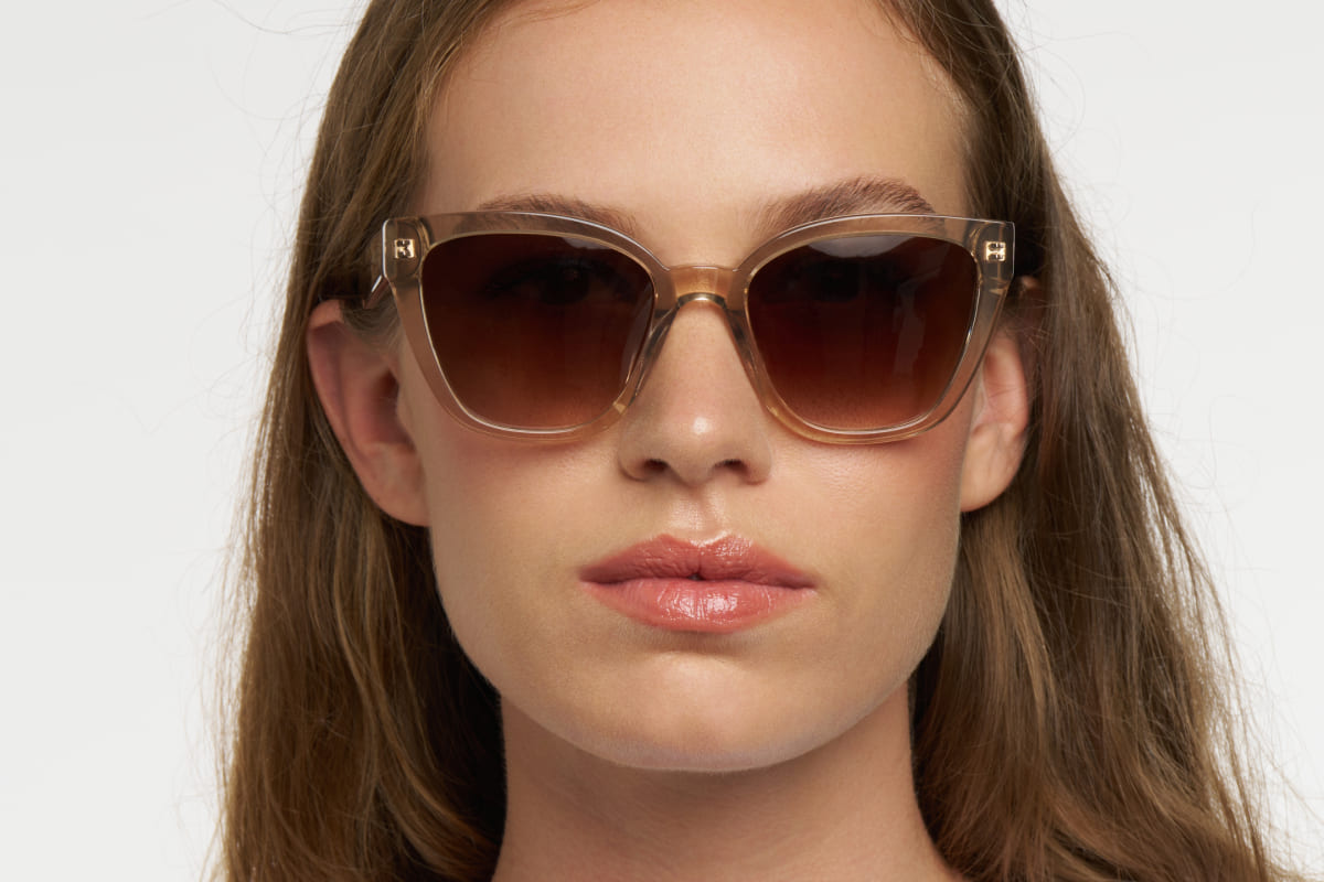 KATTY – Lunette  - BRUN pour Femme