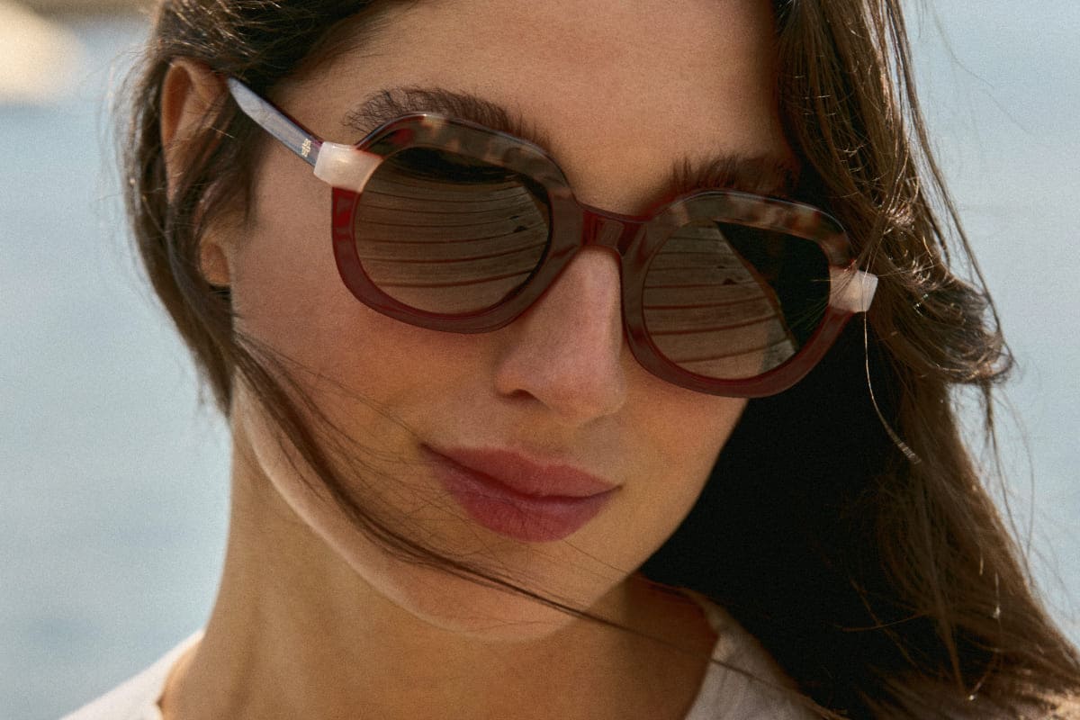 LEVANA BORDEAUX – Lunette Carré BORDEAUX pour Femme