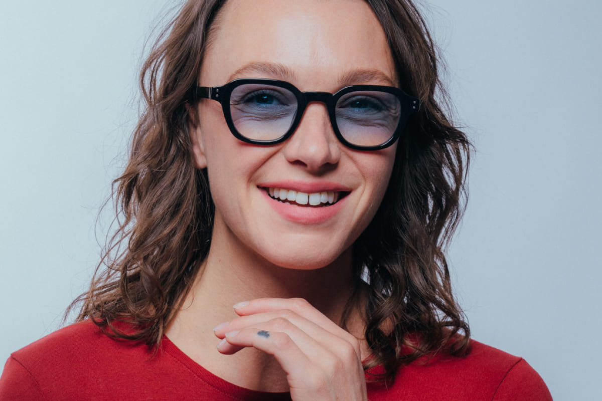 IZY20 – Lunette Carré NOIR pour Homme