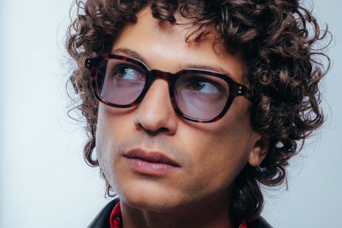 IZY20 – Lunette Carré ECAILLE pour Homme