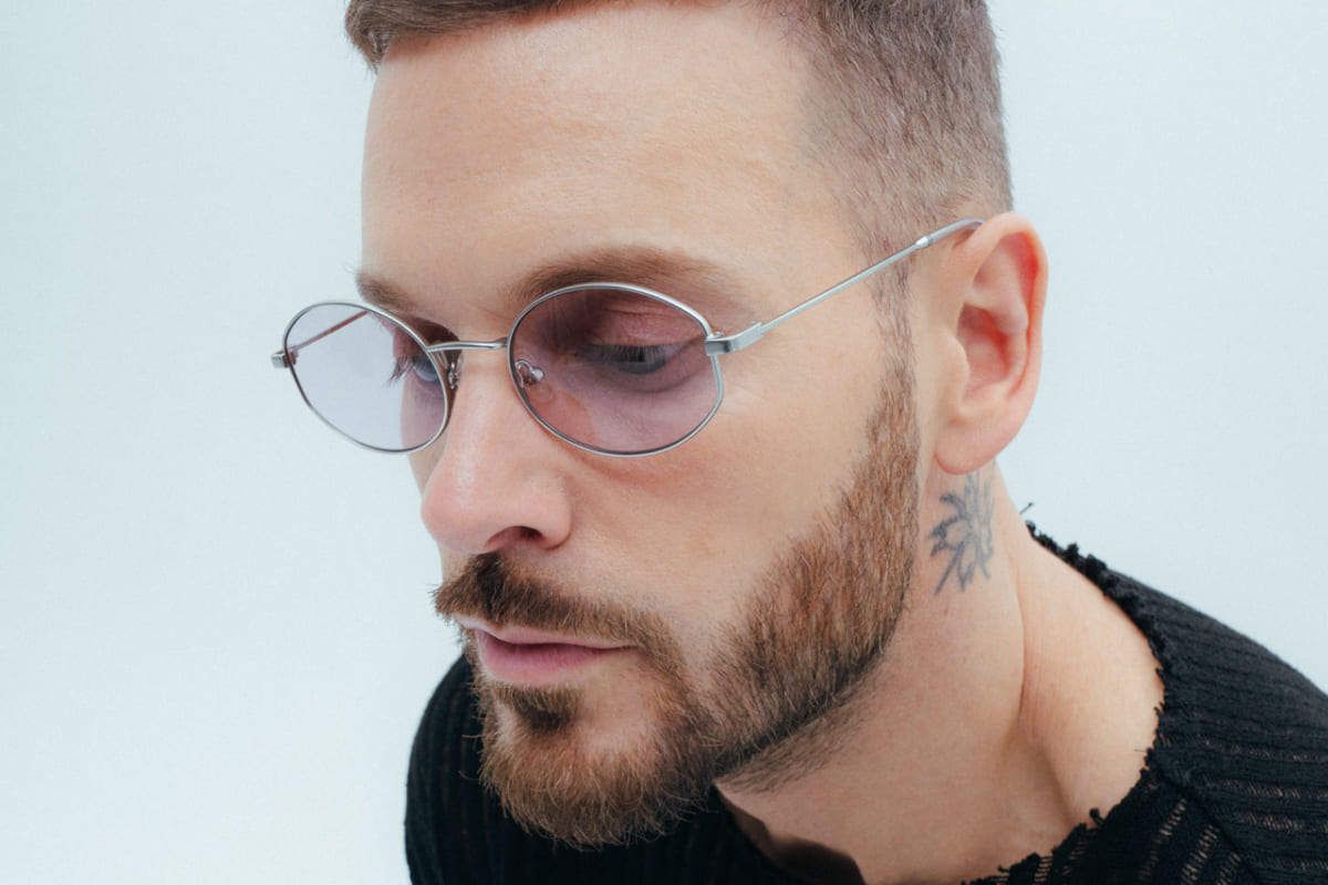 TINA2000 – Lunette Ronde ARGENT pour Femme