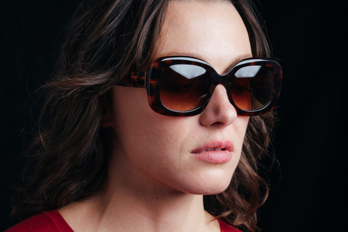 MISSV – Lunette Carré ECAILLE pour Femme