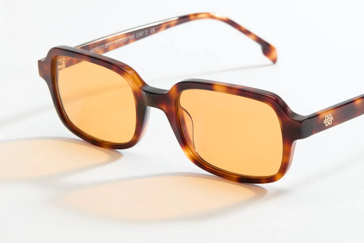 NINO – Lunette Rectangle ECAILLE pour Homme