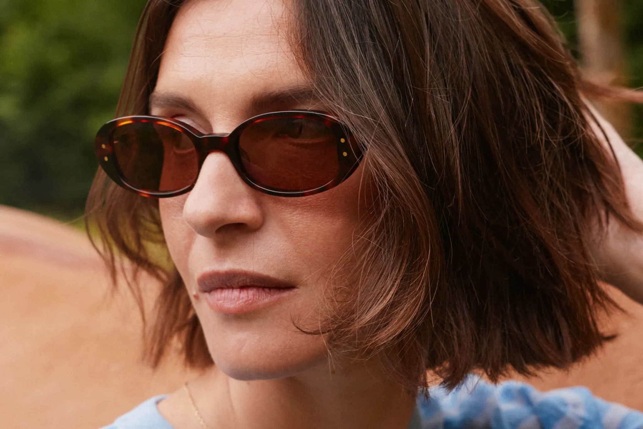 KAY – Lunette Ovale ECAILLE pour Femme