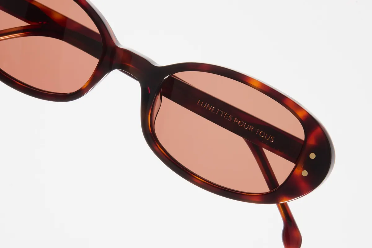 KAY – Lunette Ovale ECAILLE pour Femme